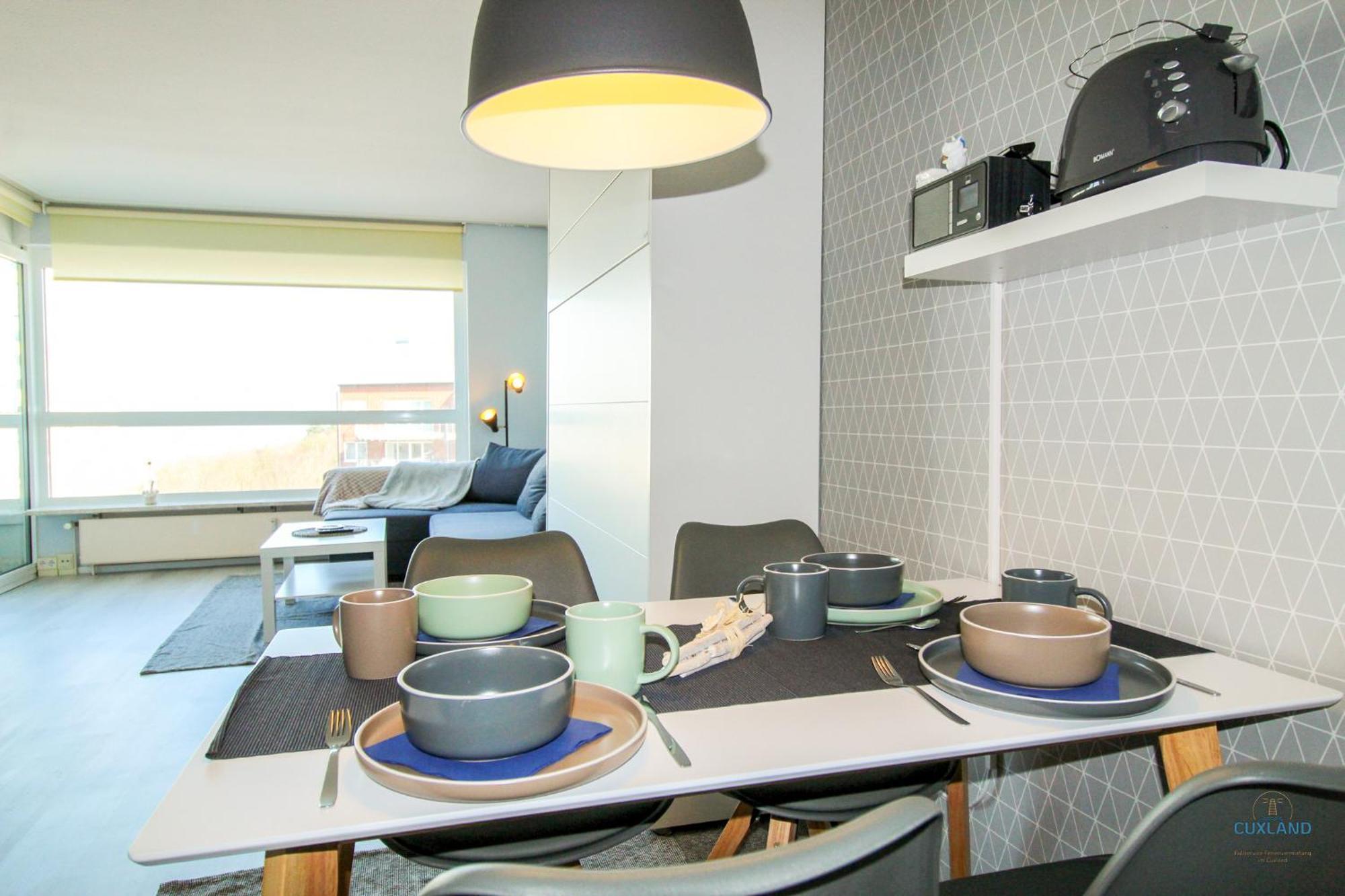 Haus Frische Brise Wohnung 7 10 Inselblick Cuxhaven Luaran gambar